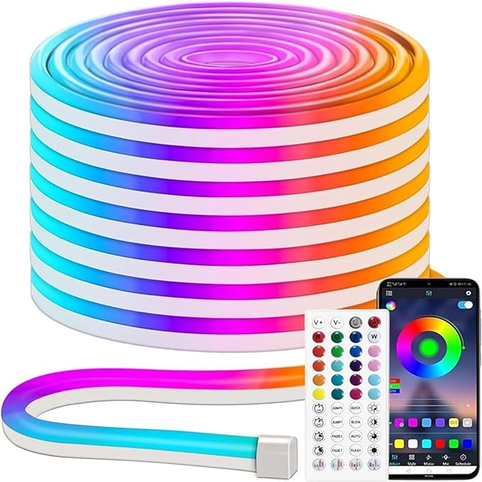 ლედ ნეონის RGB 12V
